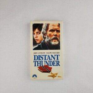 Vtg Distant Thunder VHS Tape 1988 - John Lithgow Ralph Macchio